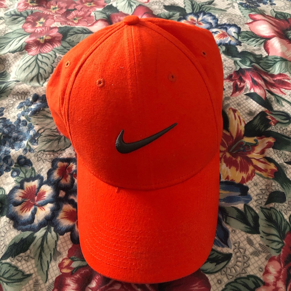 Orange Nike Cap